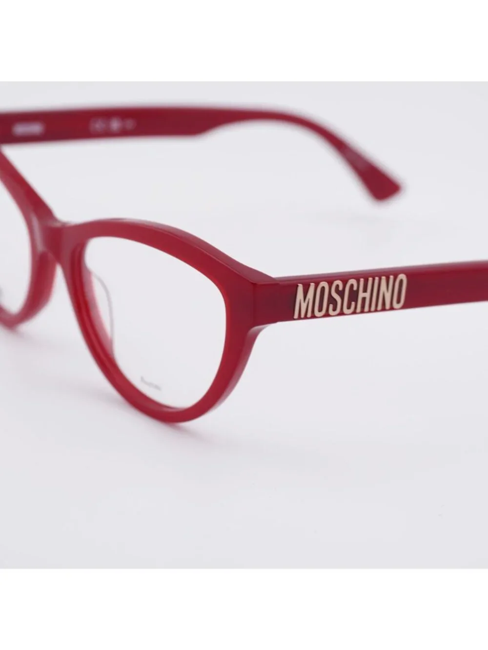 Moschino MOS623 0C9A 00 Eyeglasses Red 52mm Cat Eye Frame
